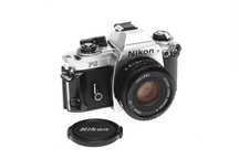 Nikon FG + 50mm 1:1.8 Series E, analog, nowe uszczelnienia