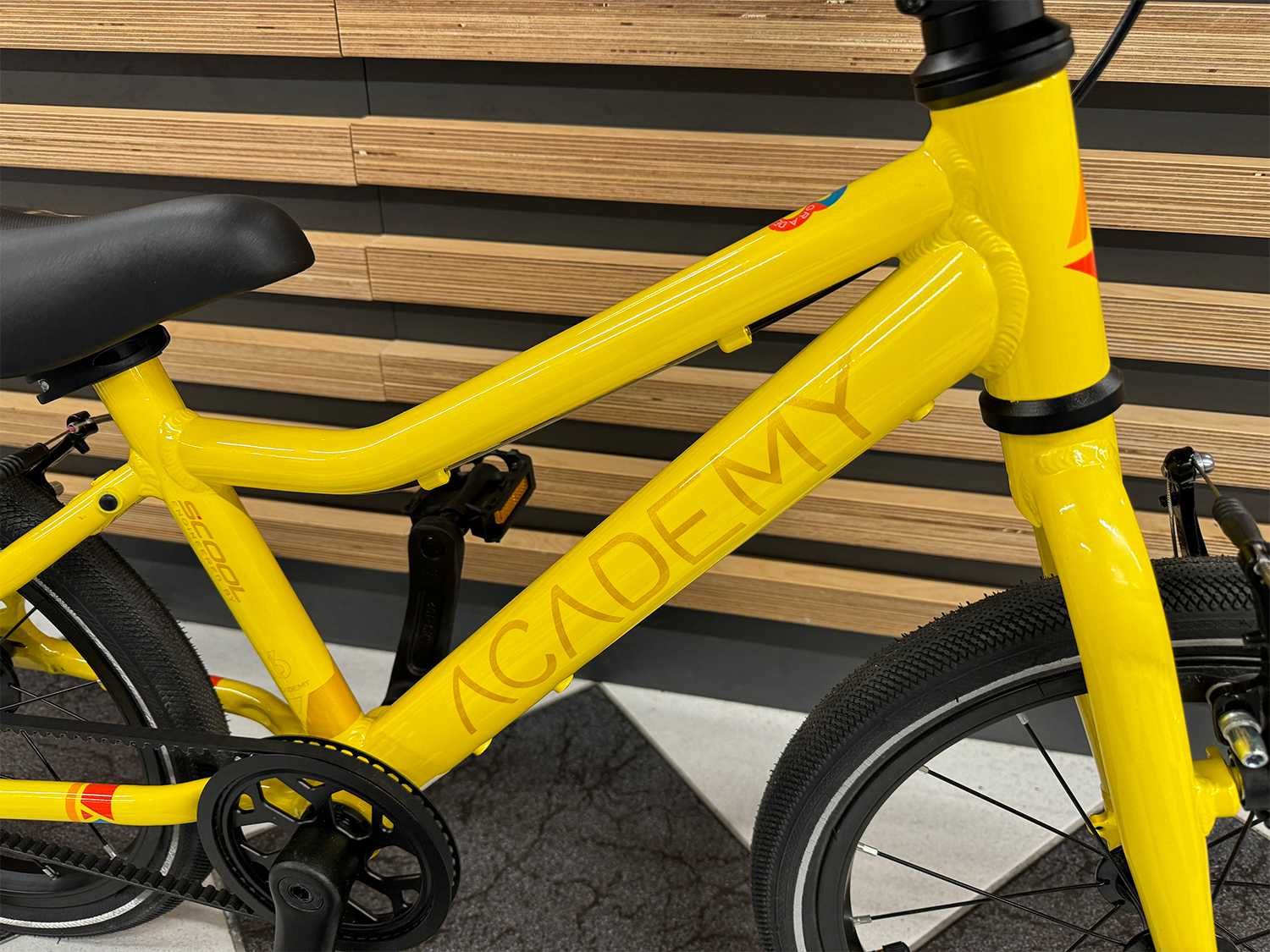 Rower dziecięcy ACADEMY 2 Belt Yellow 14 KRAKÓW w ofercie kubikes puky