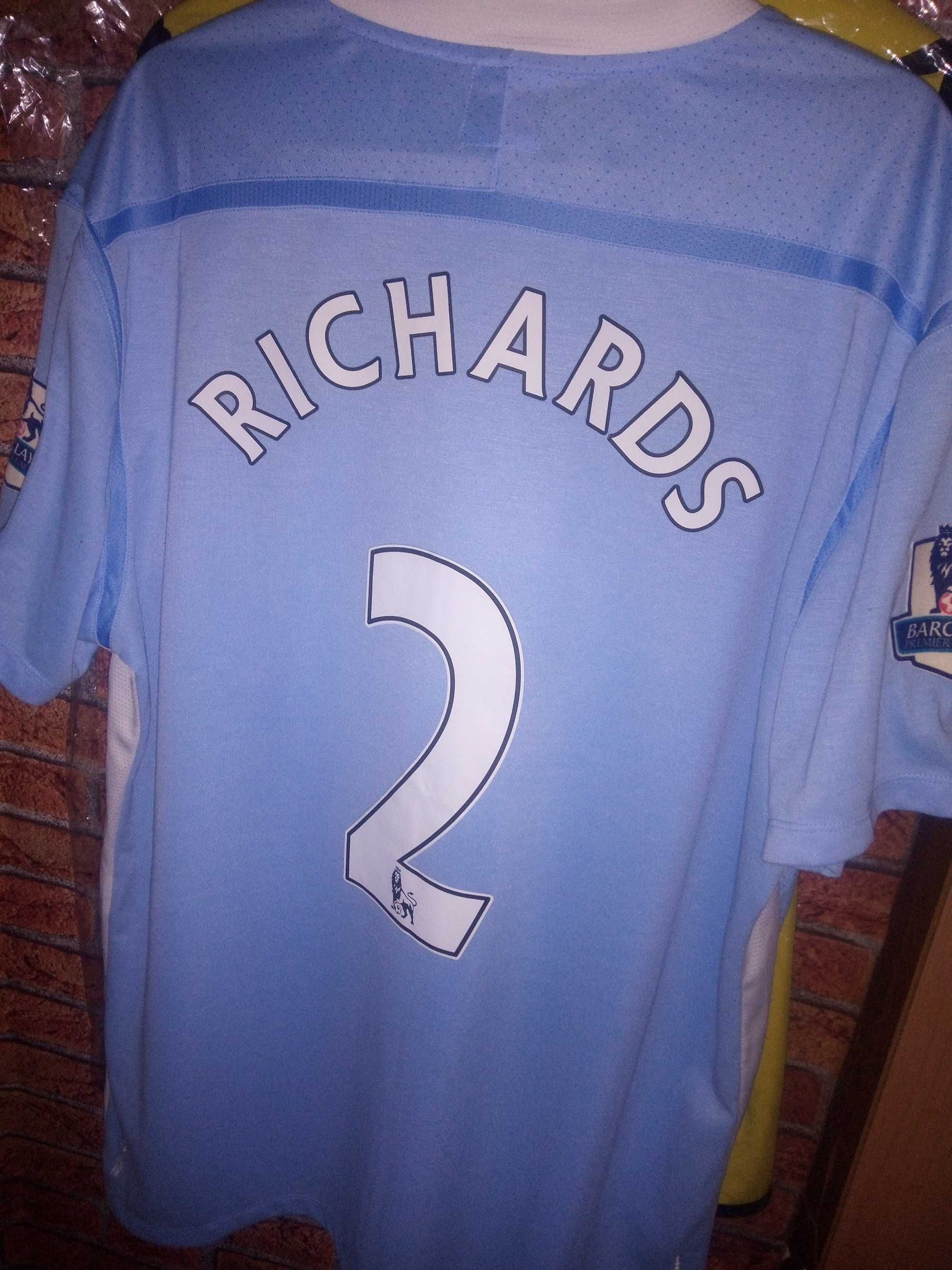 Na sprzedaż Oryginalna Koszulka Manchester City Richards roz L Meczowa
