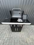 Grill Gazowy LANDMANN Rexon PTS 4.1, czarno-srebrny