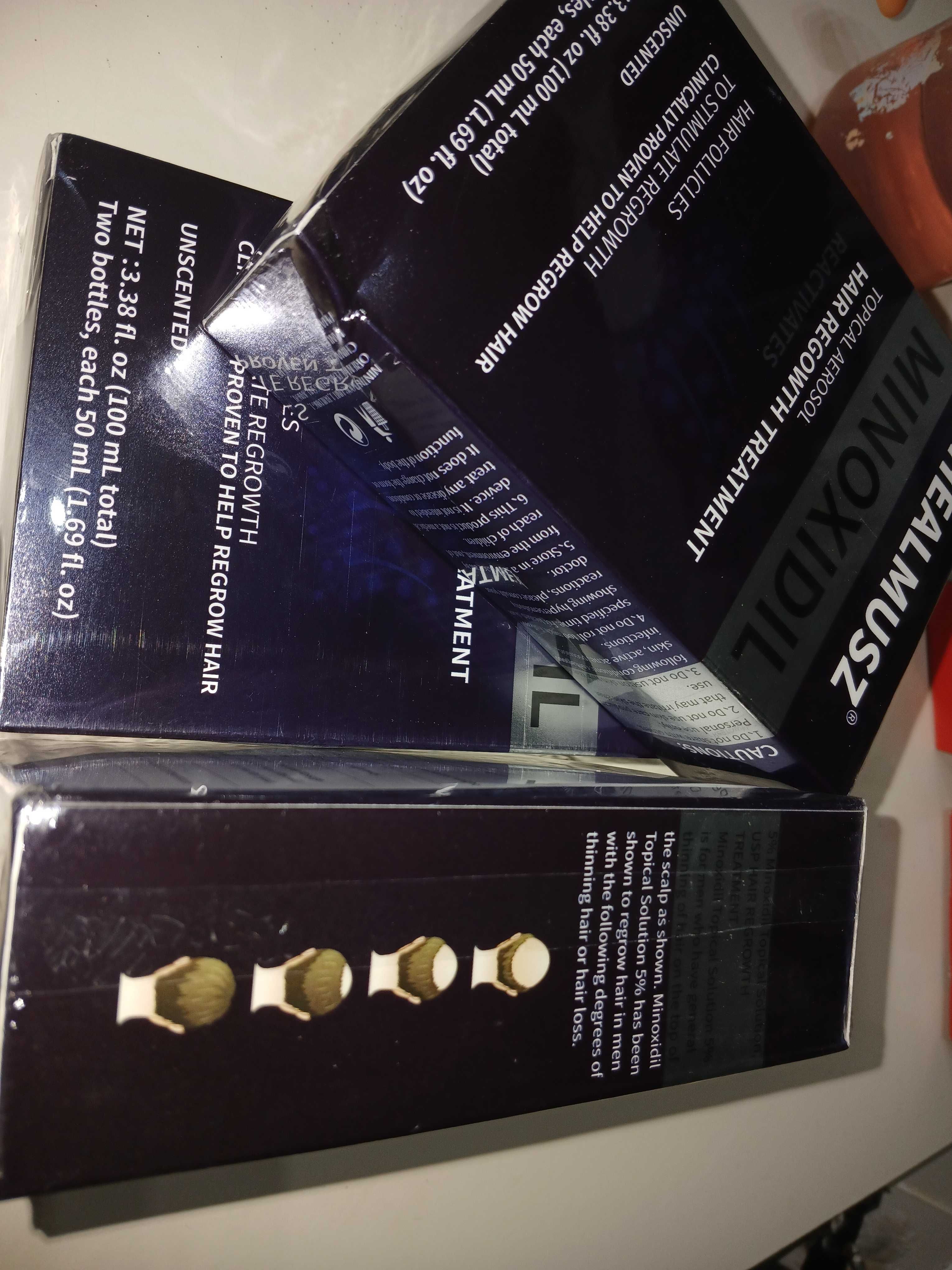 Minoxidil 5%+dermaroller