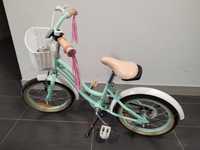Rower z koszykiem kolka boczne kij 16 cali Sun Baby stan idealny!!