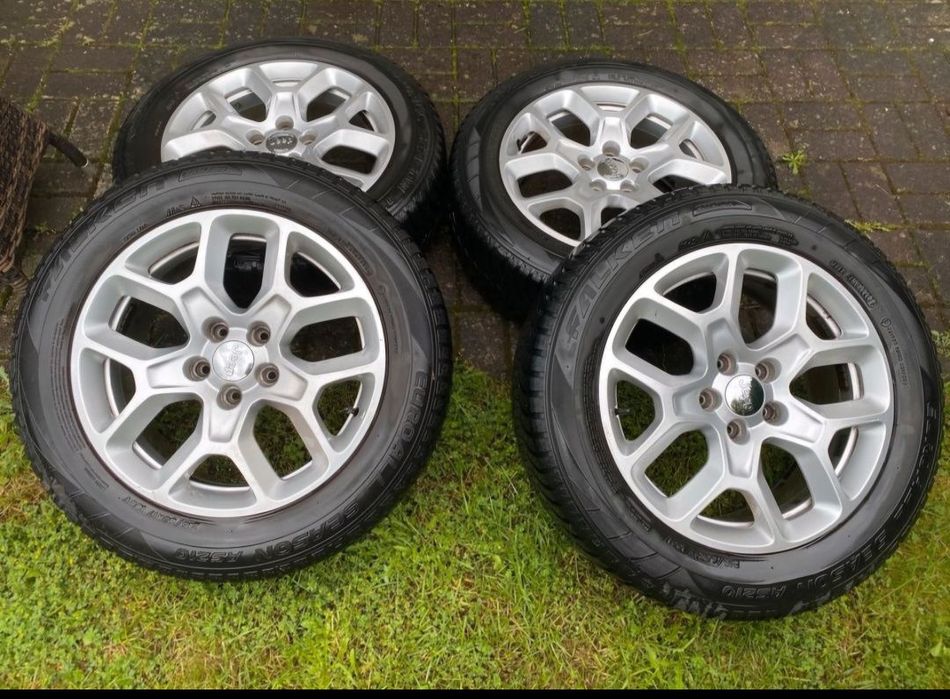 Koła felgi aluminiowe Jeep opony Falken wielosezon 215/60/17