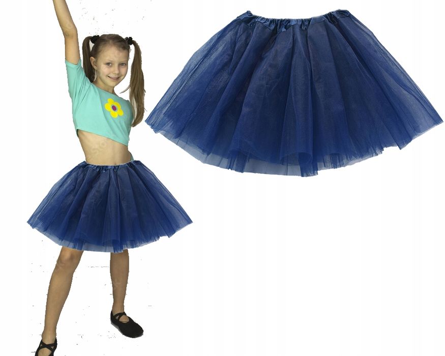 spódniczka tiulowa tutu 40cm dla dziewczynek