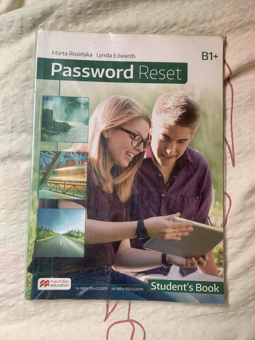 język angielski password reset