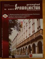Miesięcznik Przegląd Spawalnictwa 8/2013