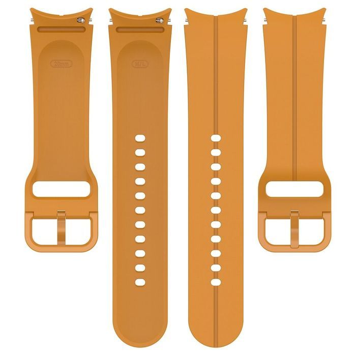 Pasek silikonowy do SAMSUNG Watch 4 / 5 zółty (9)