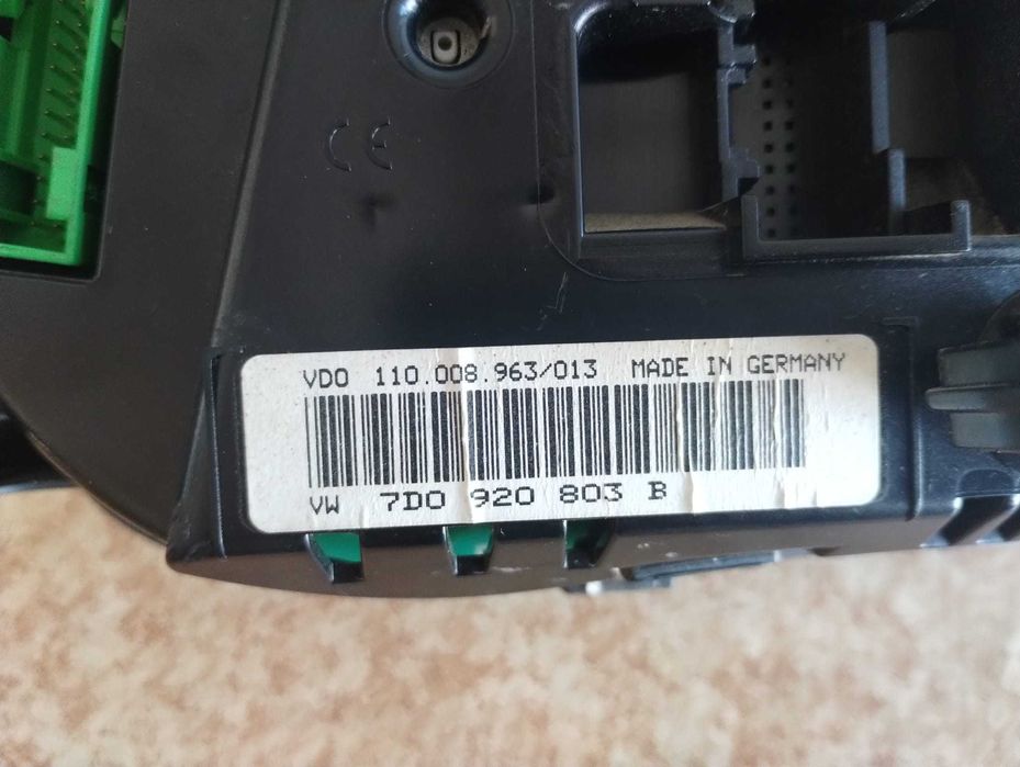 Licznik zegary VW Transporter T4 2.5TDI 7D0.920.803B