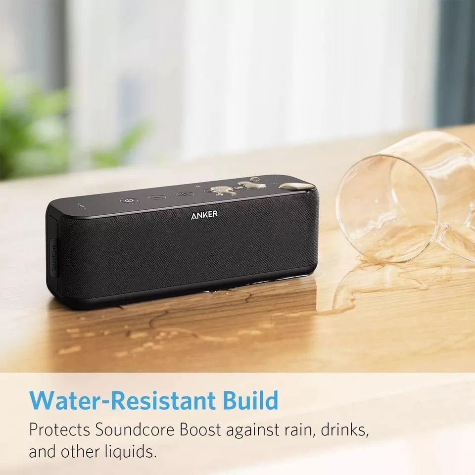 НОВАЯ! Блютуз колонка Anker Soundcore Boost 20W, влагозащита IPX7