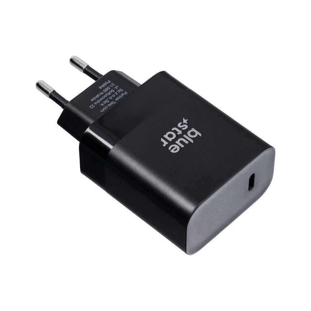 Ładowarka sieciowa Blue Star 45W Typ C czarna