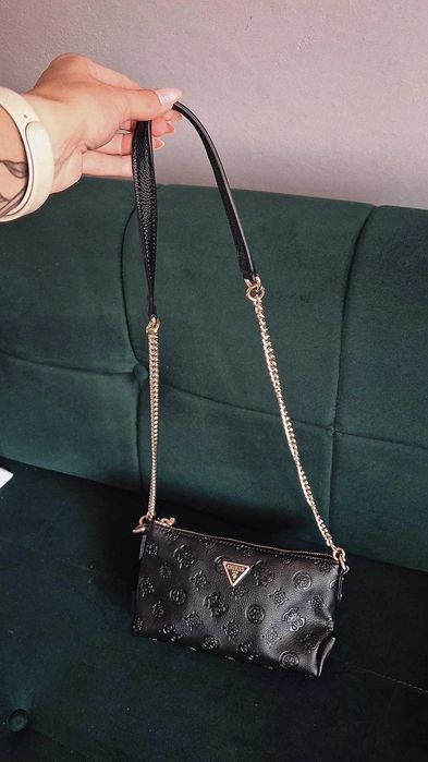Torebka Guess Helaina Mini Crossbody Top Zip