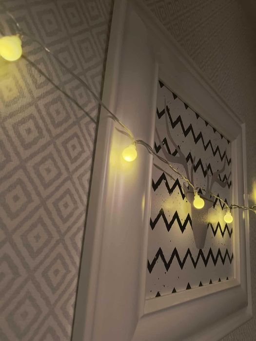 Obraz w bialej ramie