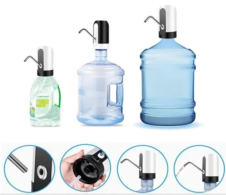 Dispensador de Água eletrico recarregavel USB