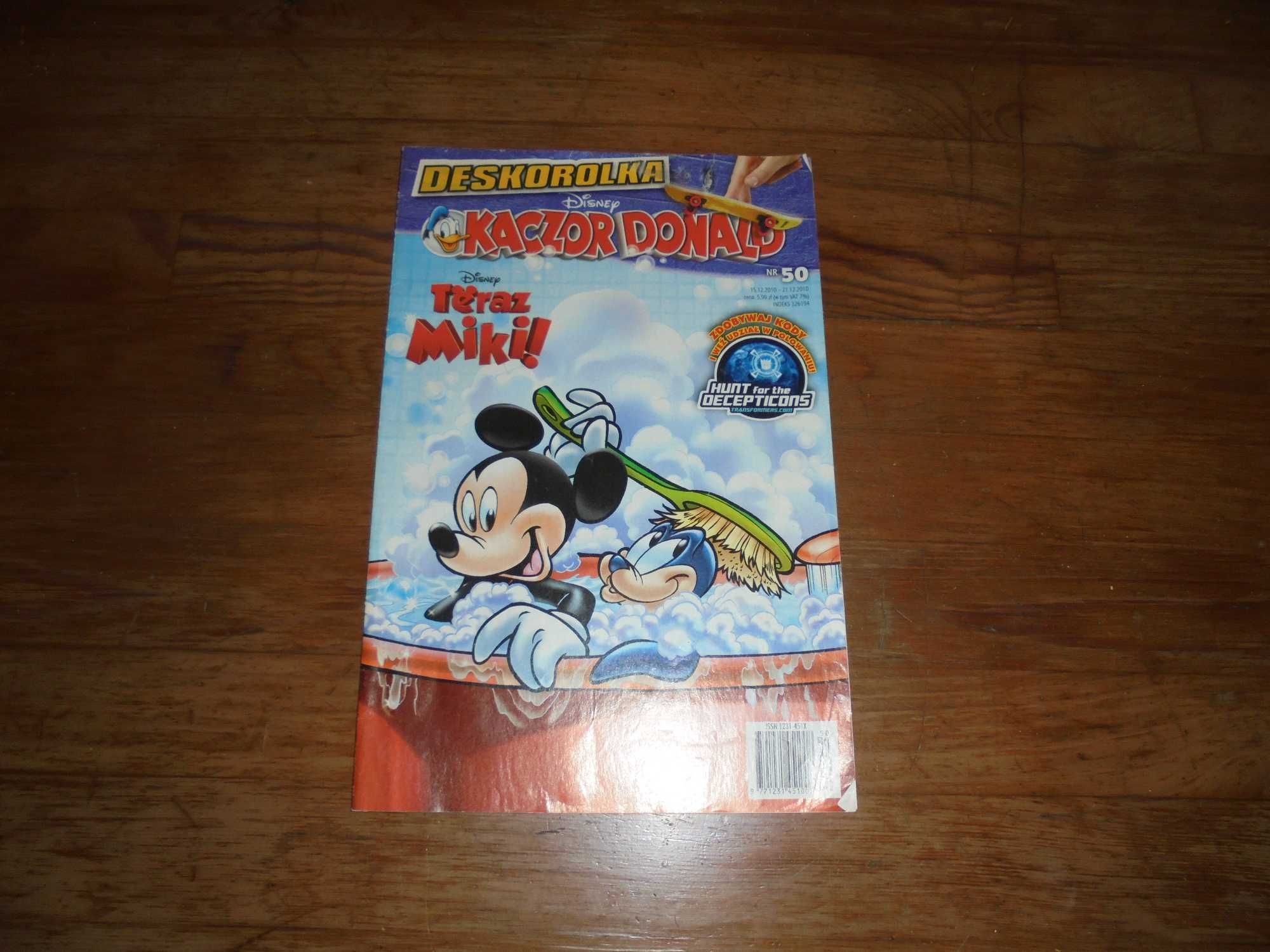 komiks Kaczor Donald nr 50 z 2010