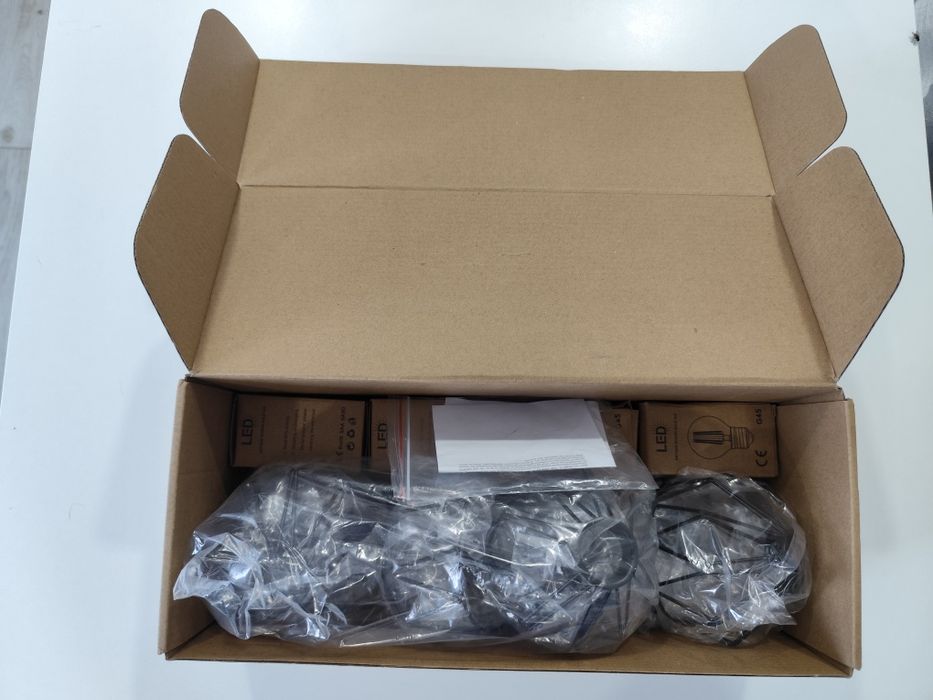 Candeeiro com 4 pontos de luz