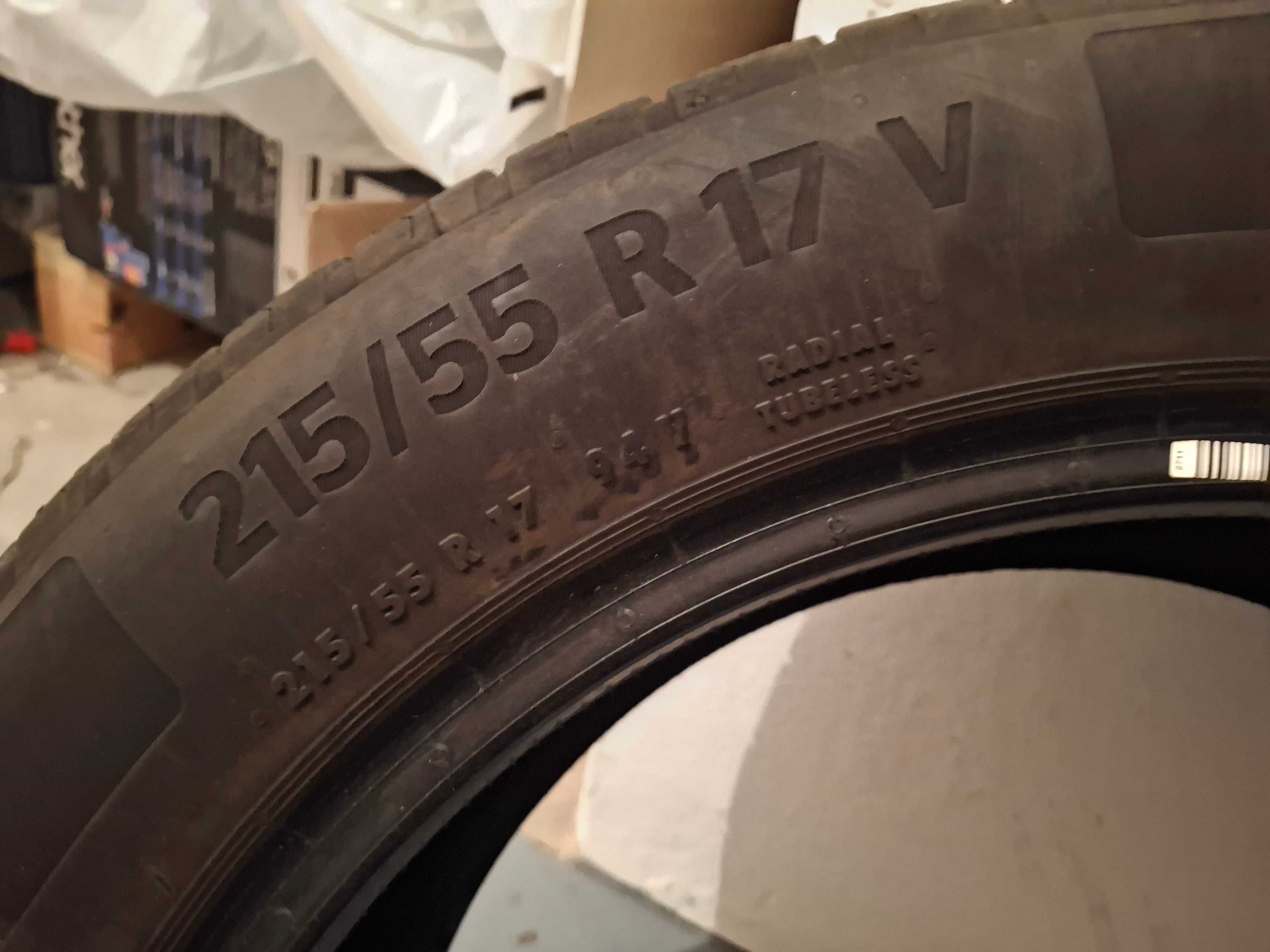 Opony letnie komplet  4szt.  215/55 R17 94V Continental 2025