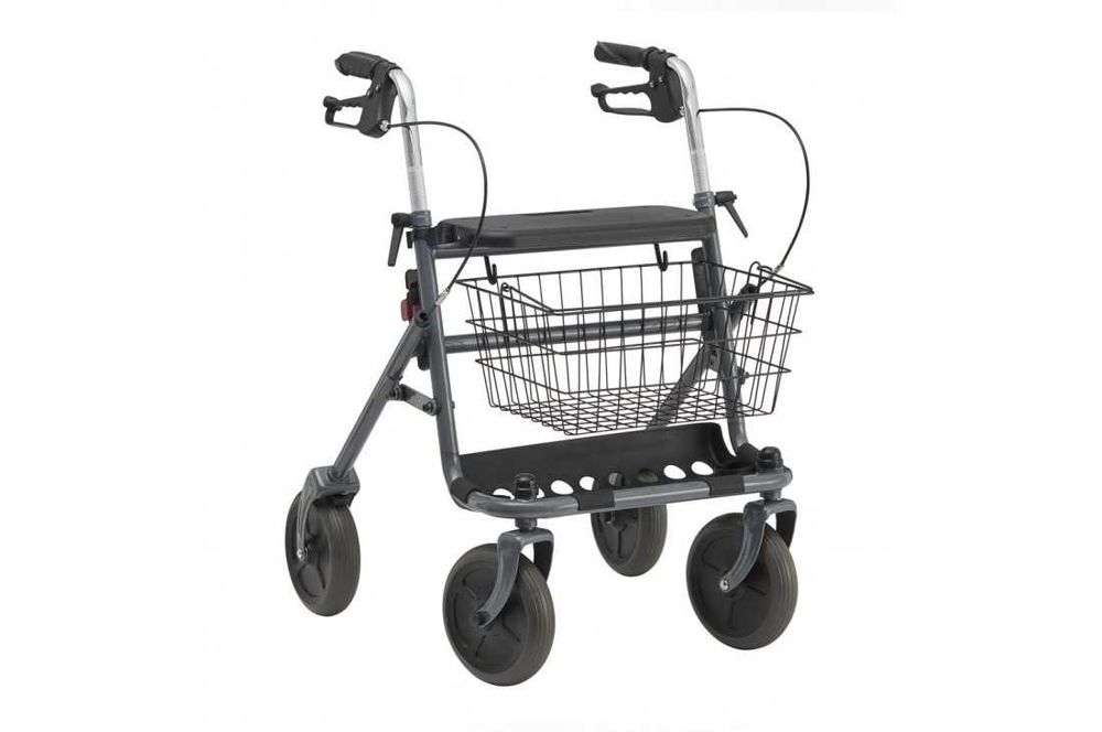 Chodzik balkonik czterokołowy Dietz nowy + koszyk