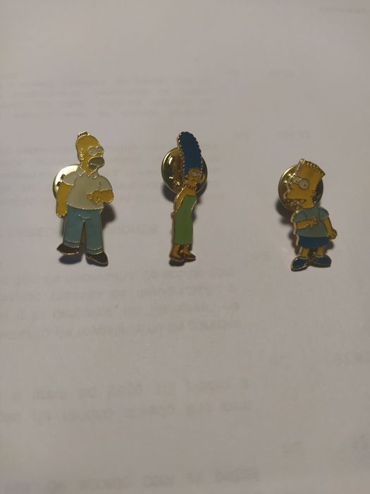 Simpsons pins 1992