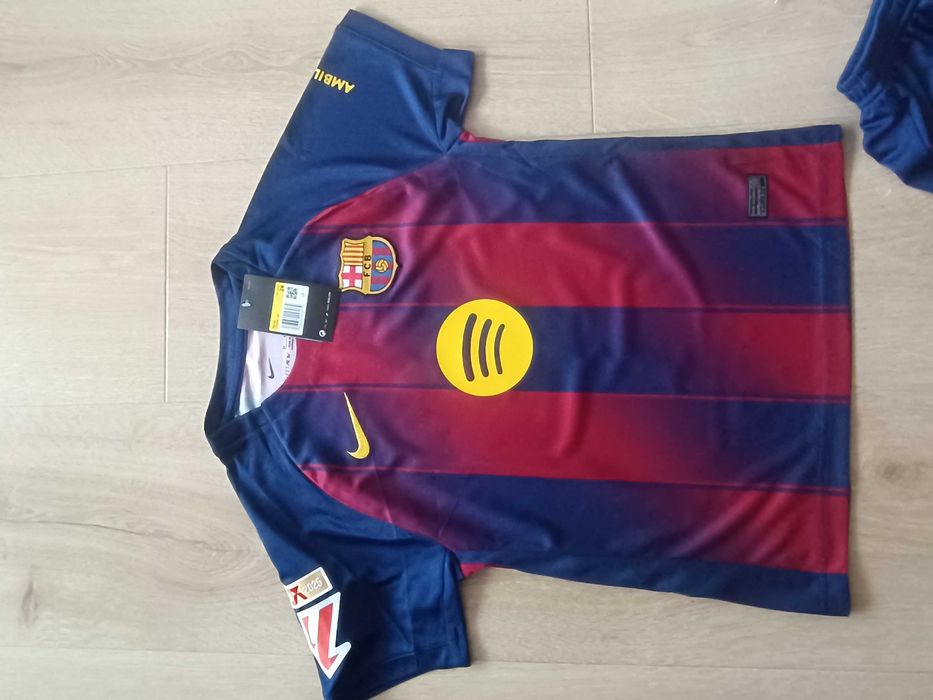 Strój piłkarski komplet Lamine Yamal FC Barcelona 134cm 140cm