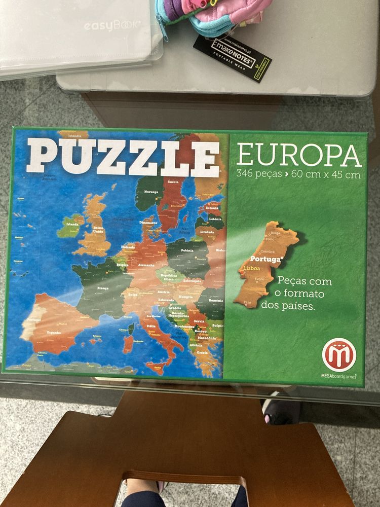 Puzzle da Europa