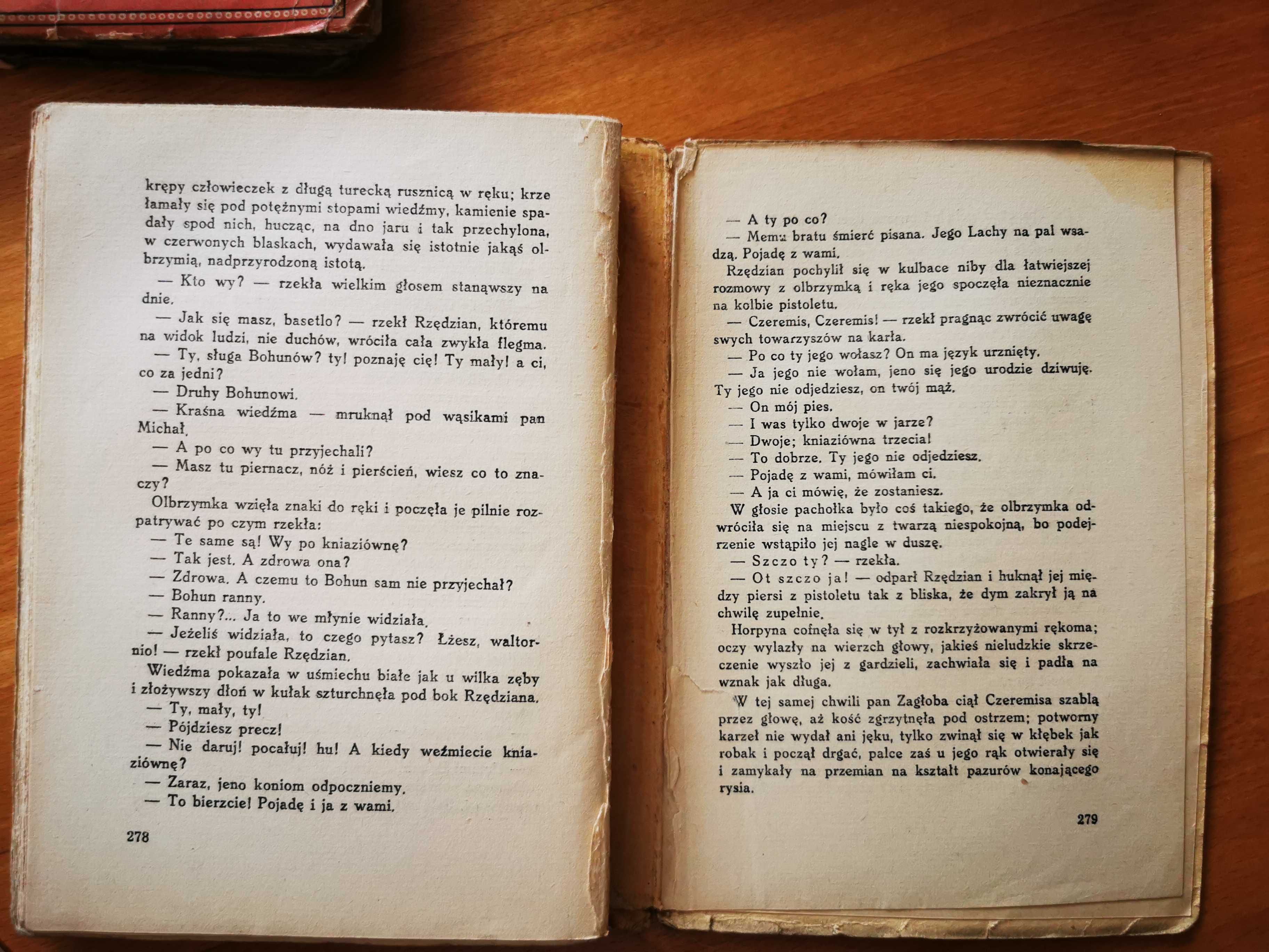 Ogniem i mieczem H. Sienkiewicz PIW 1949