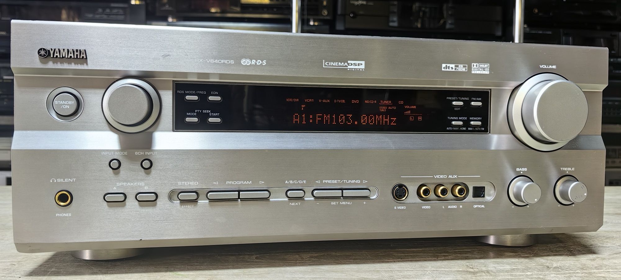 Ресивер Yamaha RX-V640/Optical/4Ω