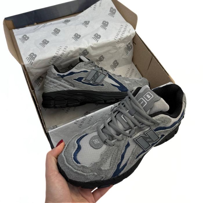 Кросовки New Balance 1906D Grey/Blue GORE-TEX (Термо)