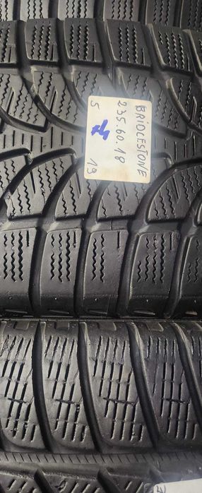 4 opony zimowe BRIDGESTONE 235/60/18