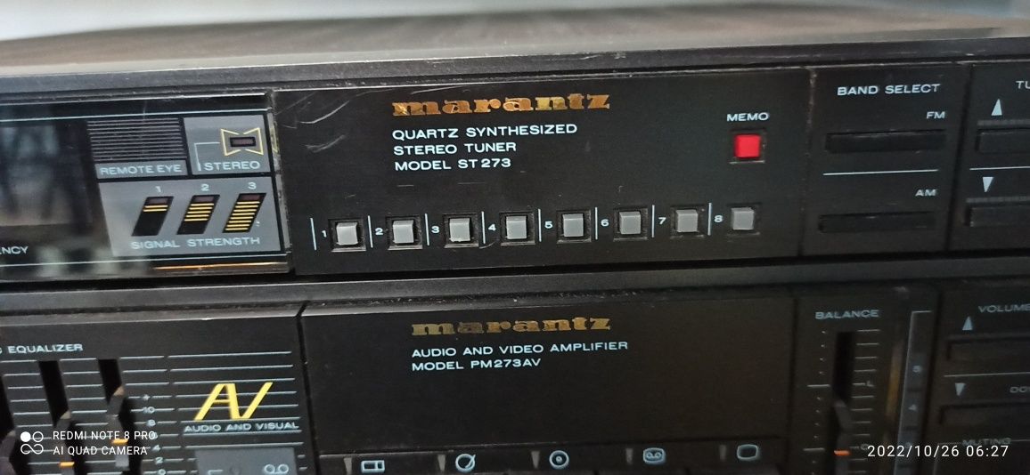 Marantz wzmacniacz i tuner