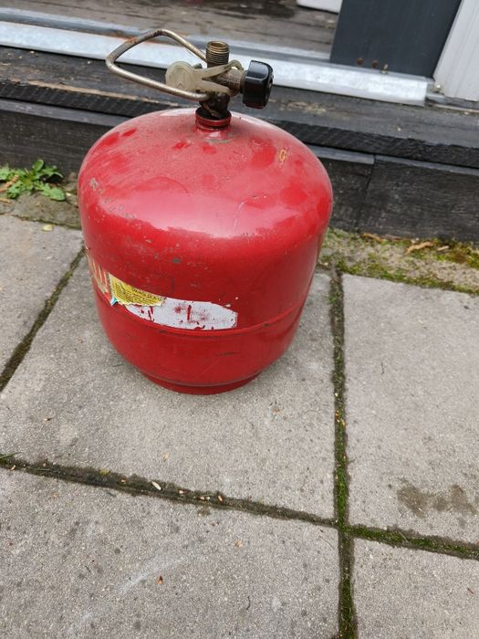 Butla na gaz pusta