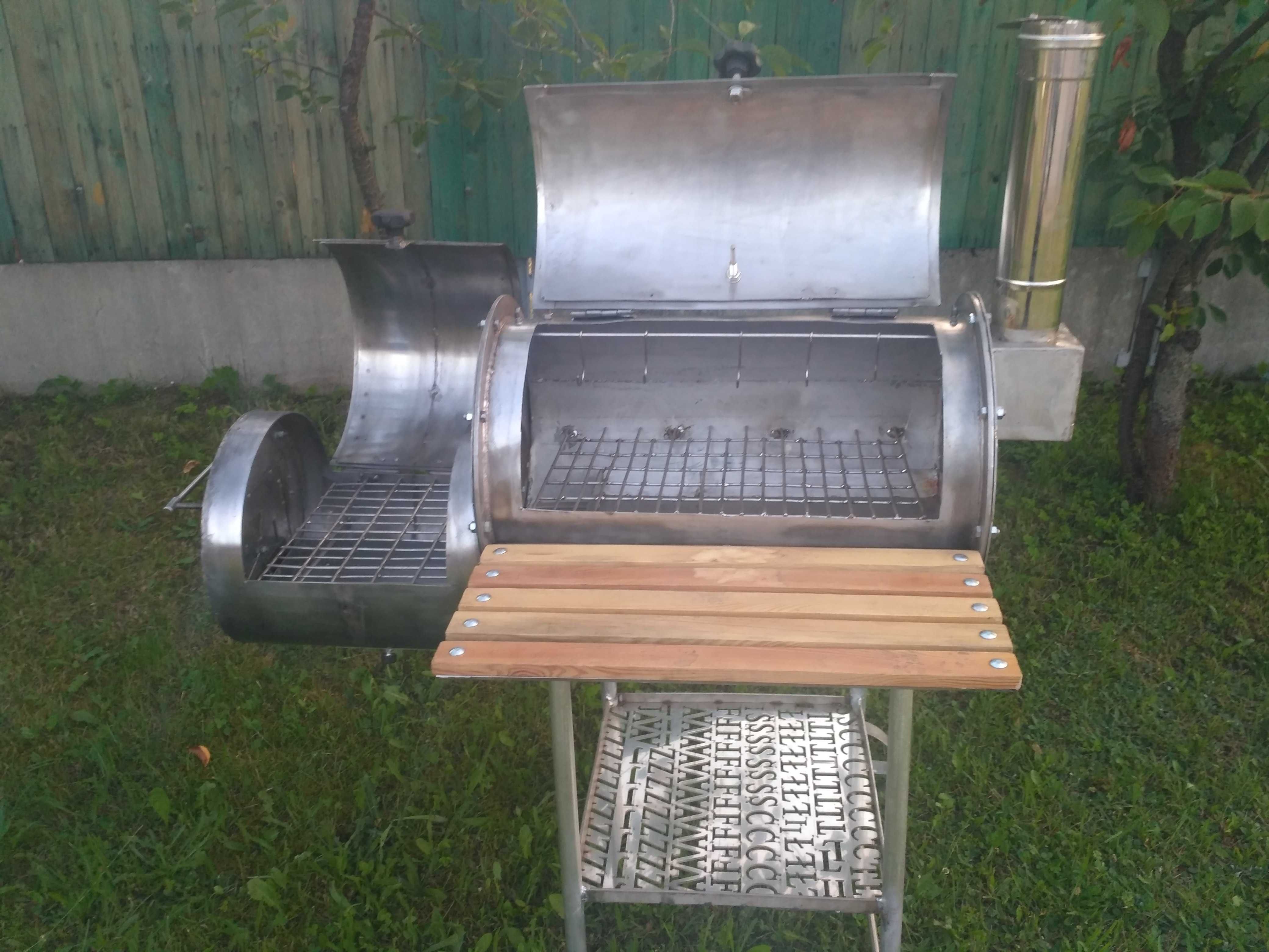 Kombajn-Grill +wędzarnia
