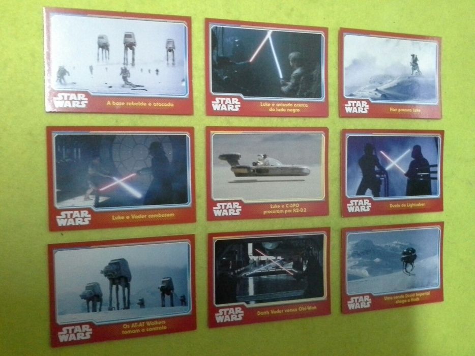 160 cartas STAR WARS