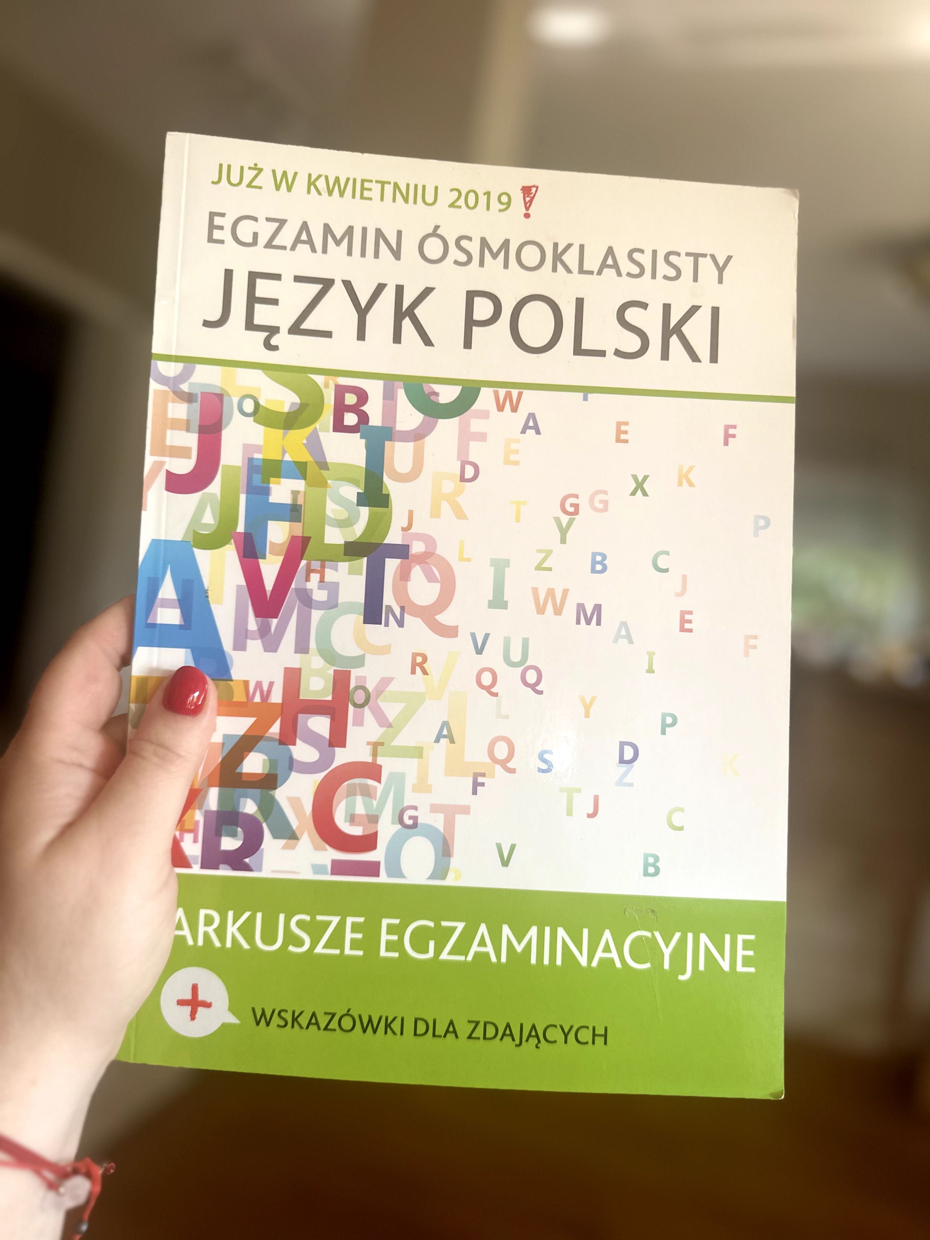 Egzamin ósmoklasisty język polski arkusze egzaminacyjne