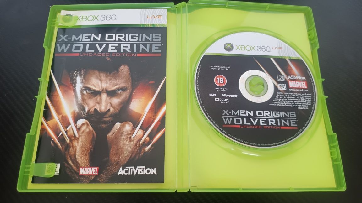 X-Men Origins Wolverine Uncaged Edition Eng Xbox 360