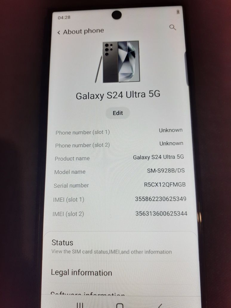 Samsung s24 ultra 12/512 к.о.п.і.я