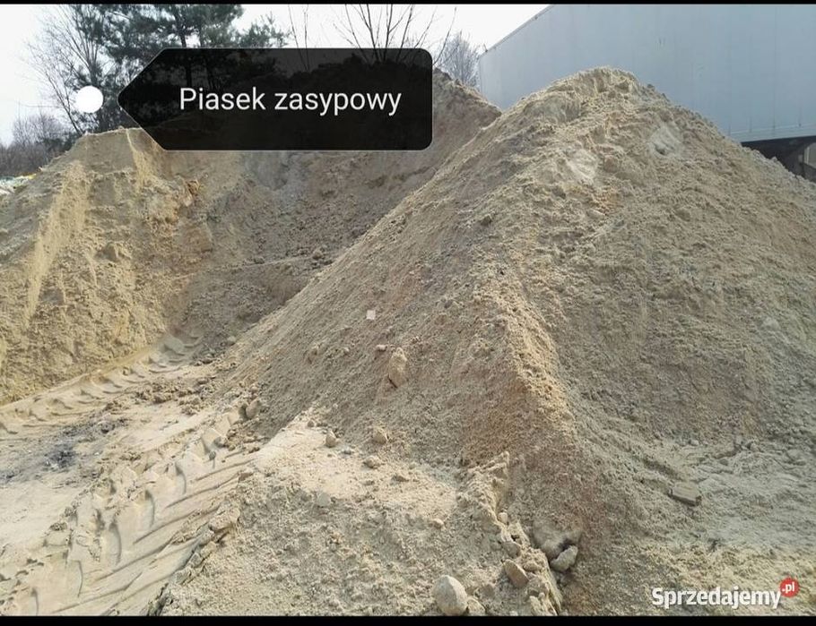 Piach zasypowy do wymiany gruntu