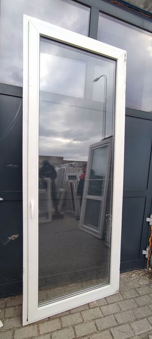 OKNA KacprzaK Okno Balkonowe 102X260 Używane PCV