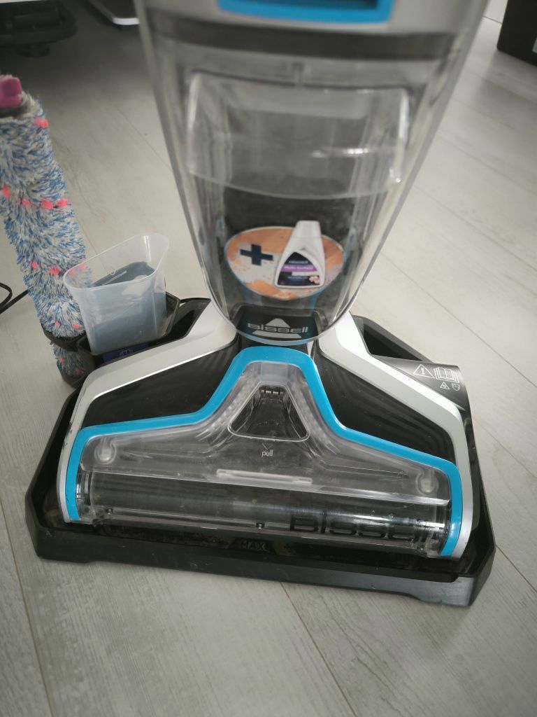 Odkurzacz pionowy Bissell Cross Wave Cordless srebrny/szary