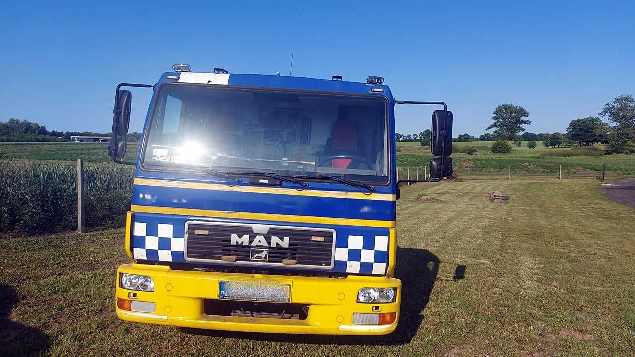 MAN L2000 4.6 155KM 7,5t DMC Specjalny Pomoc Drogowa Skrzynia Wywrot!