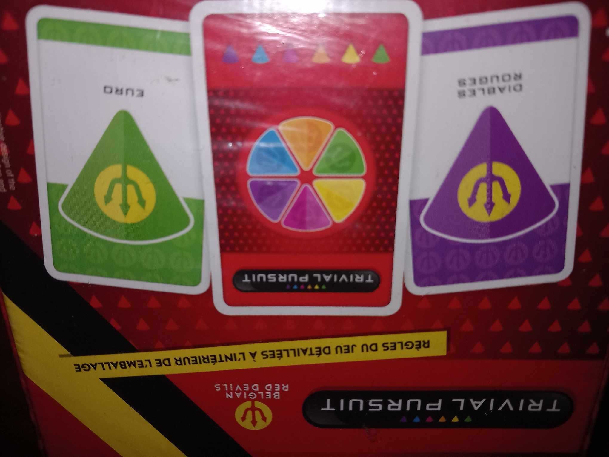 Trivial Pursuit Belgian Red Devils jogo NOVO