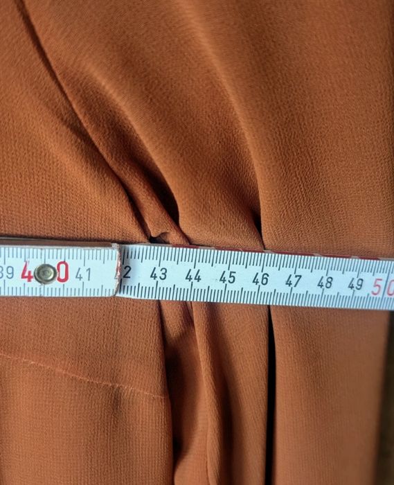 Okazja! Atmosphere r.S ruda cudna sukienka mini, litera A, lata '70 !!