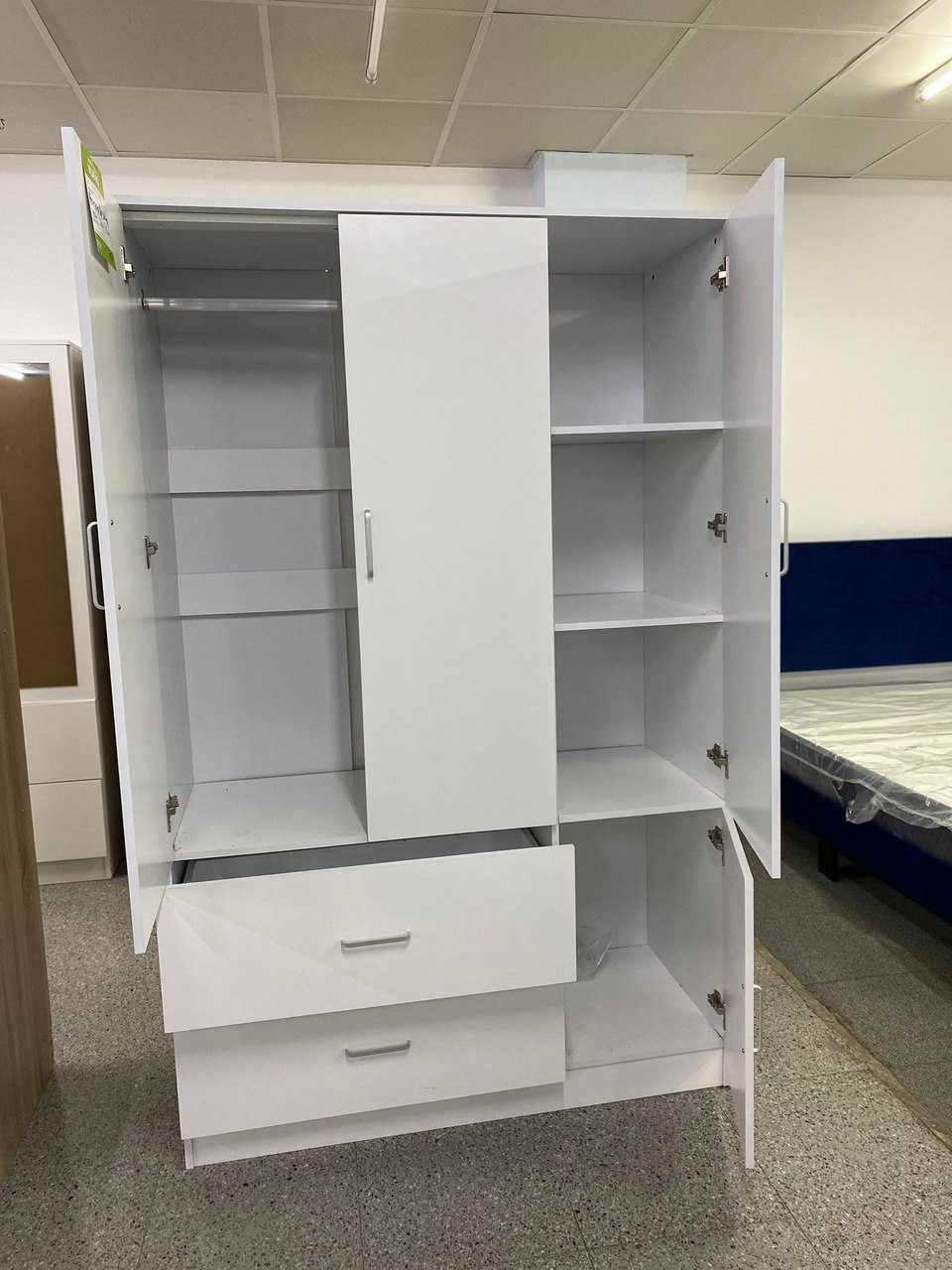 Roupeiro branco de três portas - ENVIO GRATIS