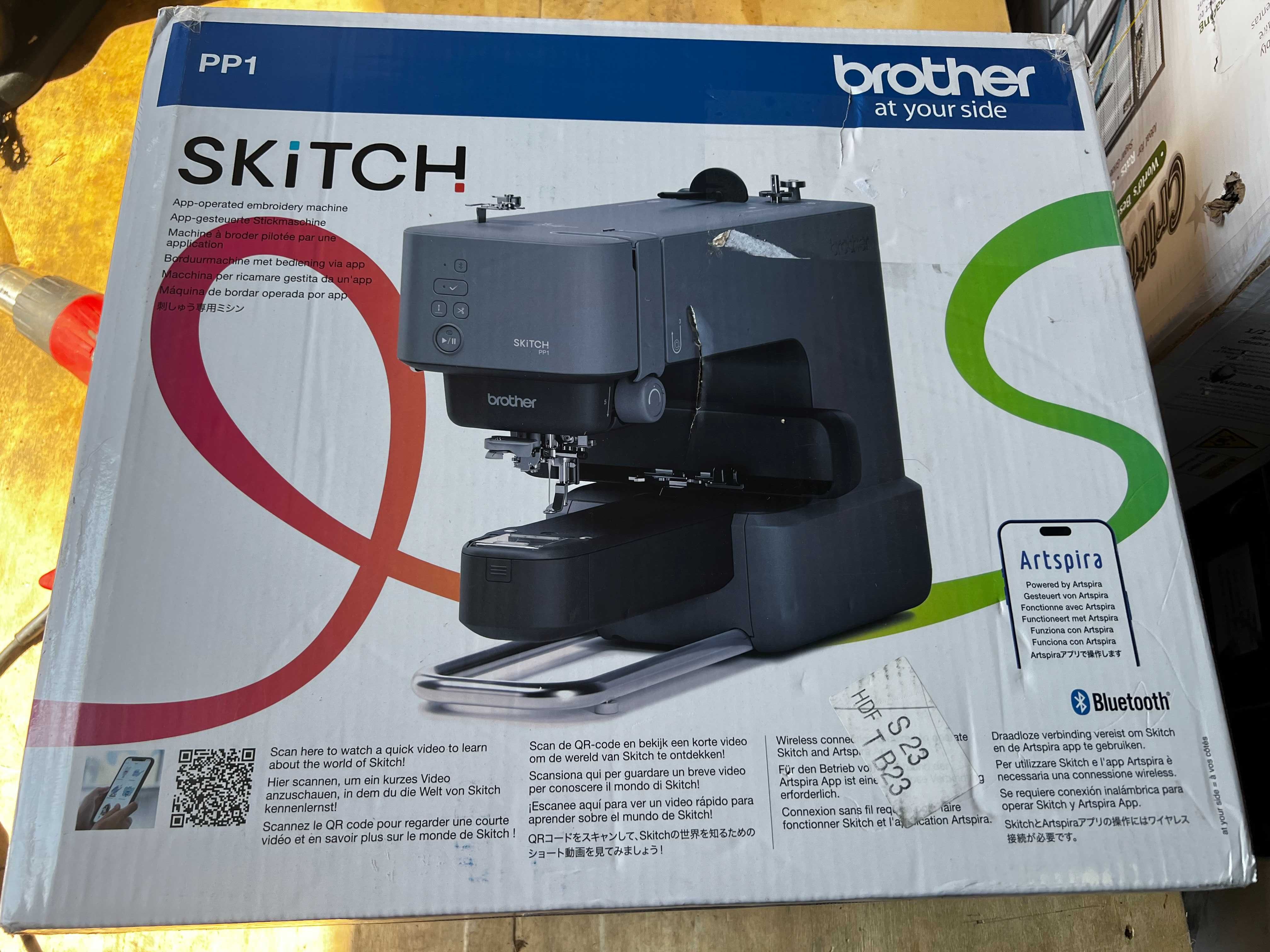 Hafciarka BROTHER Skitch PP1