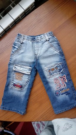 джинсы на 1.5 - 2 года, утепленные