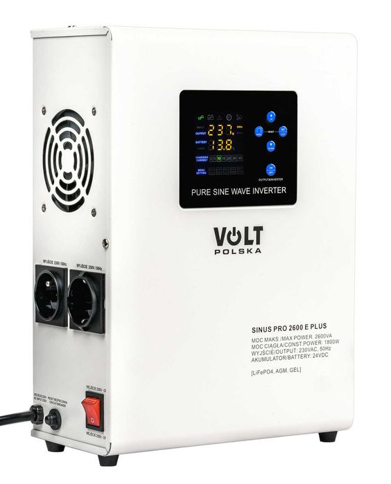Інвертор/ДБЖ Volt Polska SINUS PRO 2600E 24V 2600W 3SPM26024M