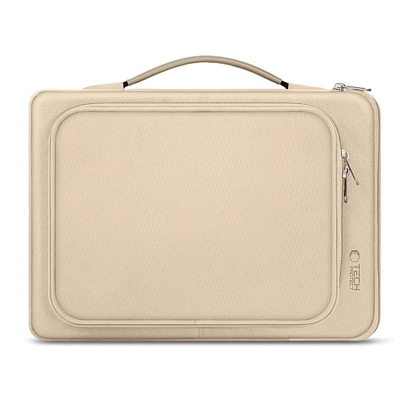 Torba Tech-Protect Basic Bag na laptopa 13-14" - beżowa