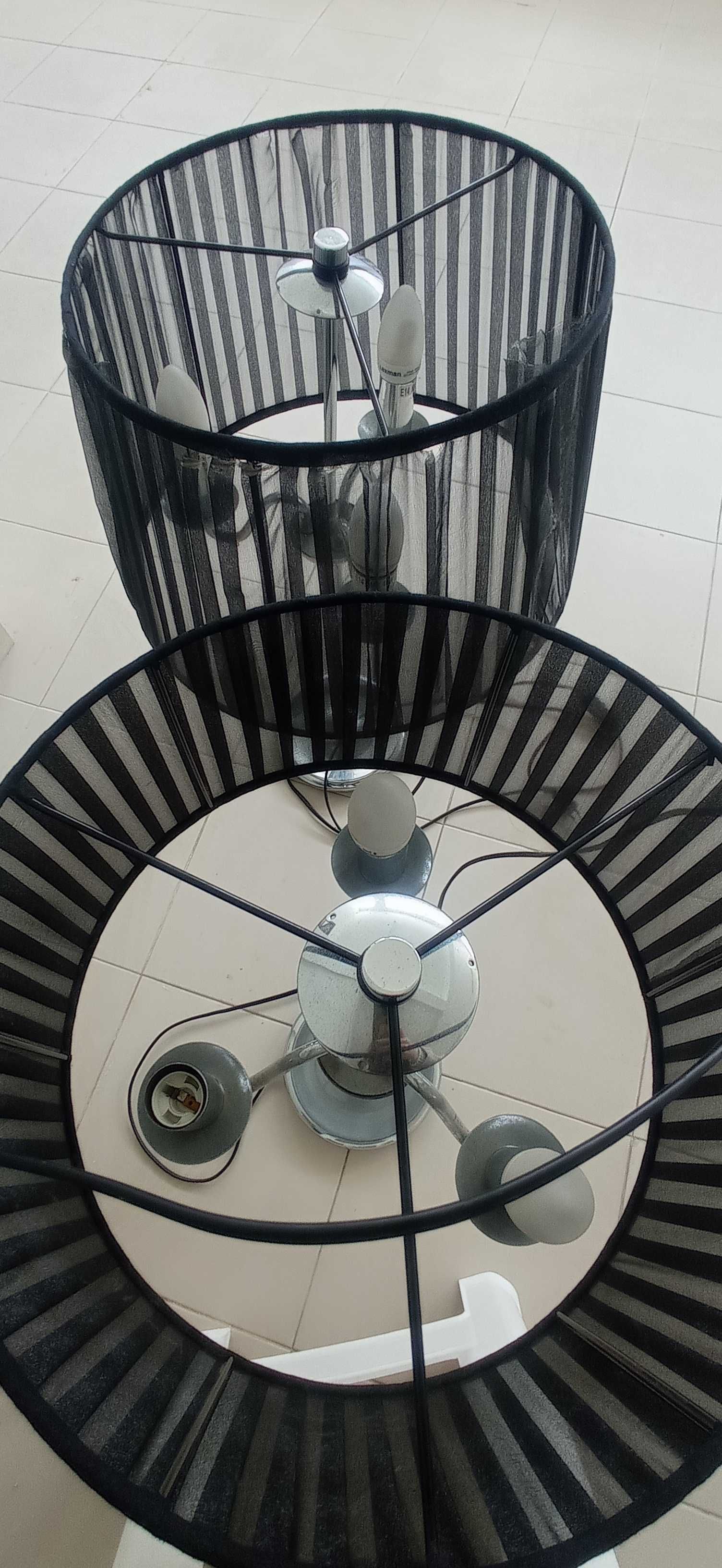 Conjunto de candeeiros