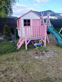 Drewniany Domek dla dziecka