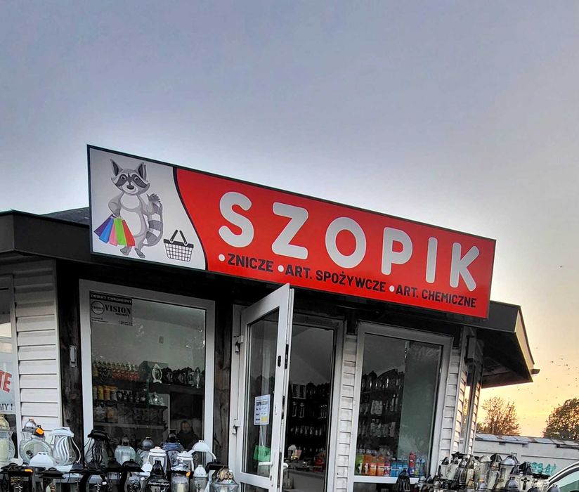 Szyld baner reklamowy 300×60