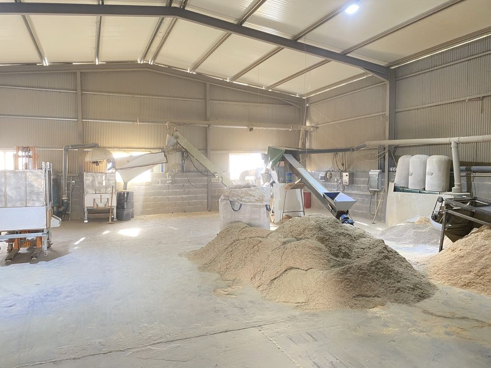 Linha completa pellets